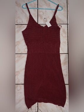 Crochet Sleeveless  Dress